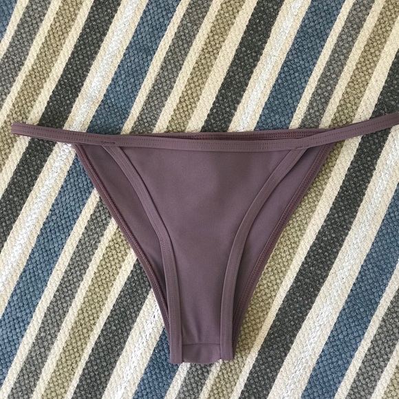 purple string side bikini // bottom - Picture 3 of 4